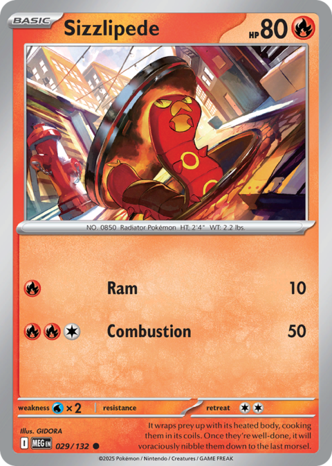 Sizzlipede - MEG #29 - Normal