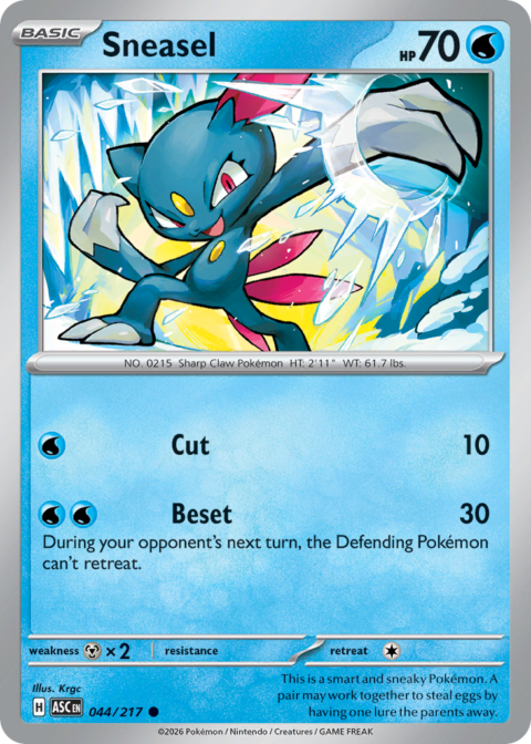 Sneasel - ASC #44 - Normal