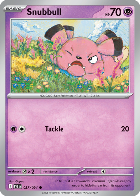 Snubbull - PFL #37 - Normal