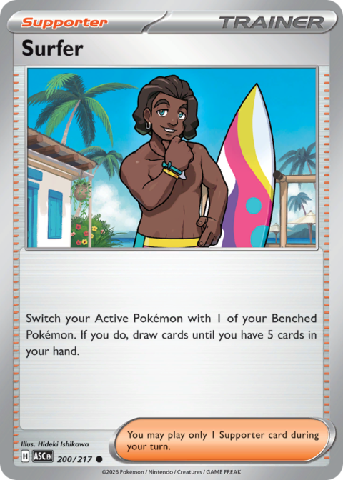 Surfer - ASC #200 - Reverse Holo