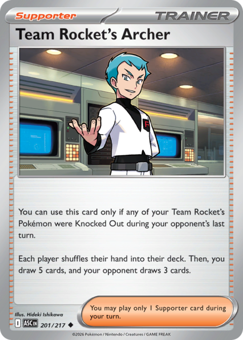Team Rocket's Archer - ASC #201 - Normal