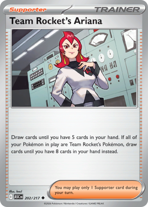 Team Rocket's Ariana - ASC #202 - Normal