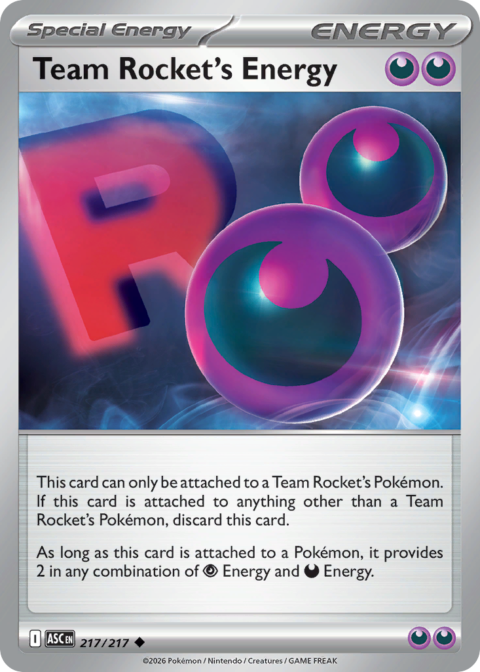 Team Rocket's Energy - ASC #217 - Normal