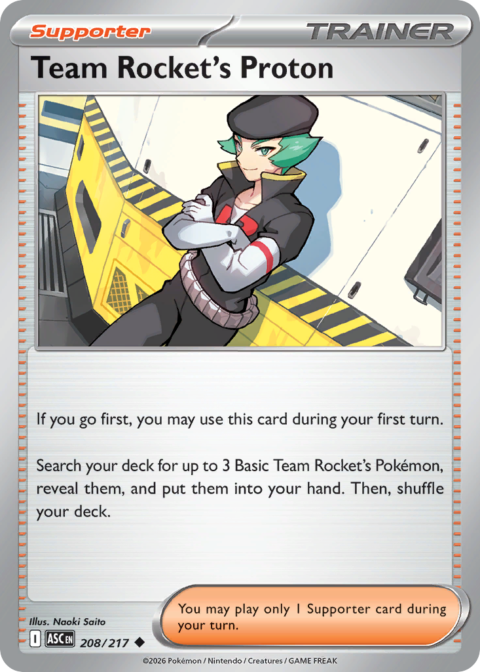 Team Rocket's Proton - ASC #208 - Normal
