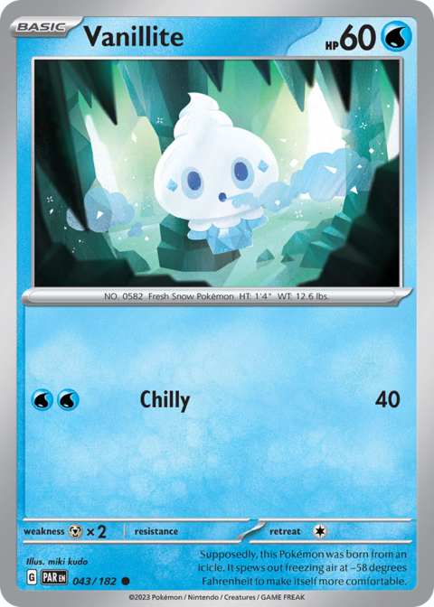 Vanillite - PAR #43 - Normal
