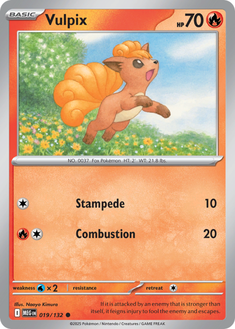 Vulpix - MEG #19 - Normal
