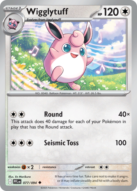 Wigglytuff - PFL #77 - Normal