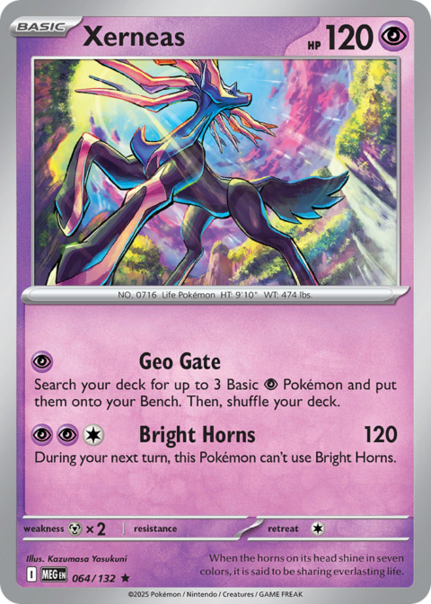 Xerneas - MEG #64 - Reverse Holo