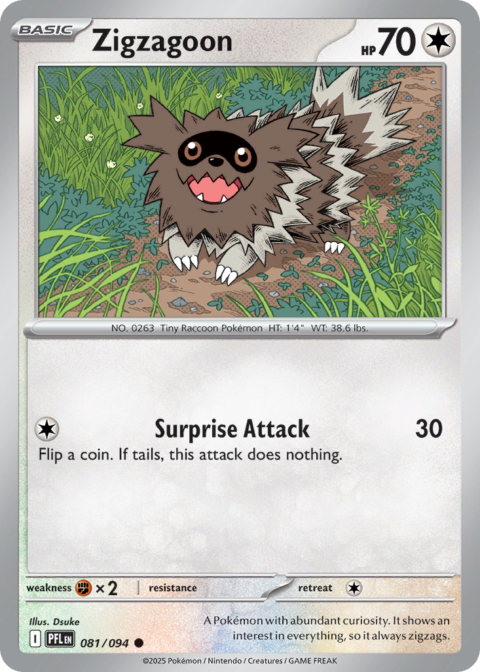Zigzagoon - PFL #81 - Normal