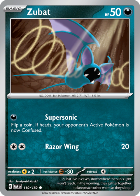 Zubat - PAR #110 - Normal