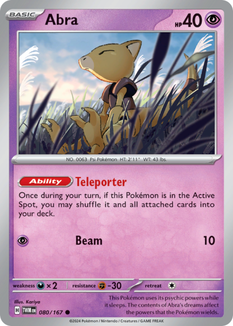 Abra - TWM #80 - Holo