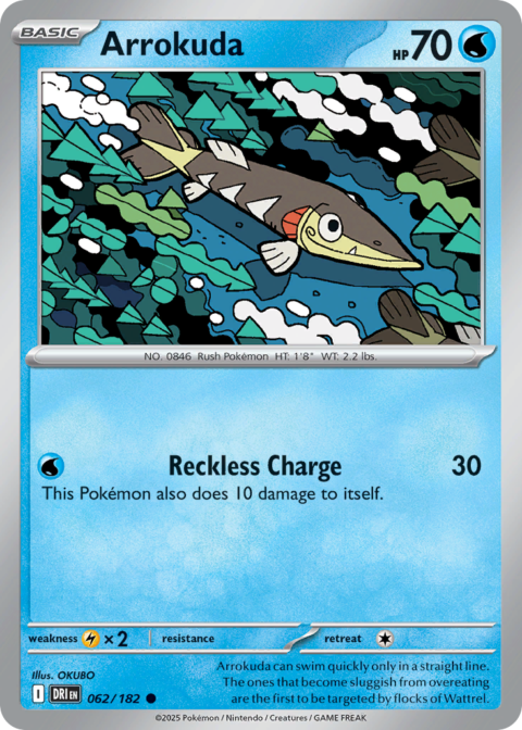 Arrokuda - DRI #62 - Reverse Holo
