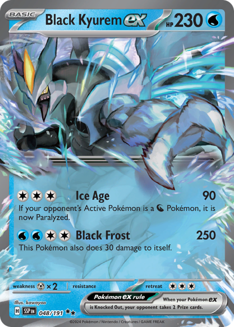 Black Kyurem ex - SSP #48 - Normal