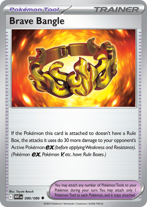 Brave Bangle - WHT #80 - Reverse Holo