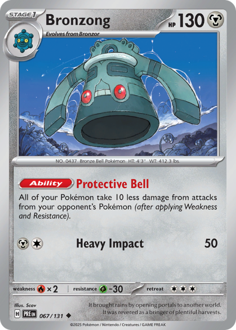 Bronzong - PRE #67 - Normal