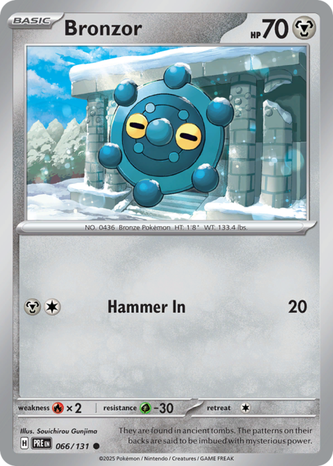 Bronzor - PRE #66 - Reverse Holo