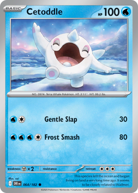 Cetoddle - DRI #64 - Reverse Holo