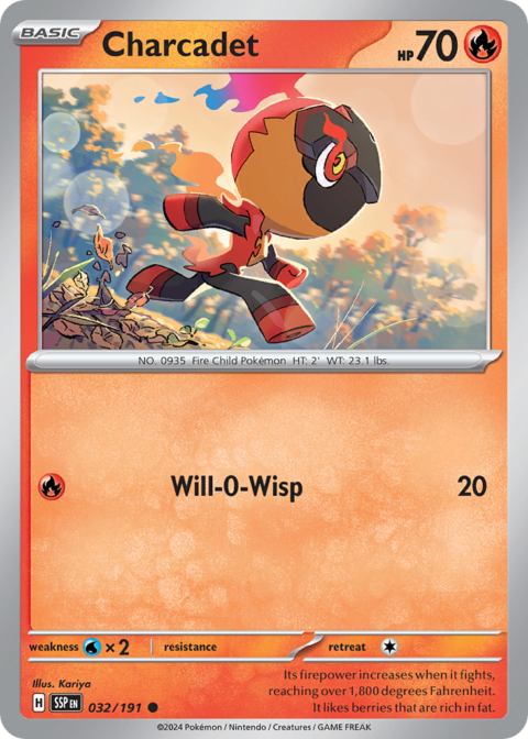 Charcadet - SSP #32 - Reverse Holo