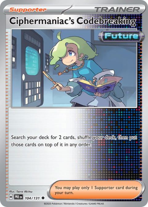 Ciphermaniac's Codebreaking - PRE #104 - Reverse Holo