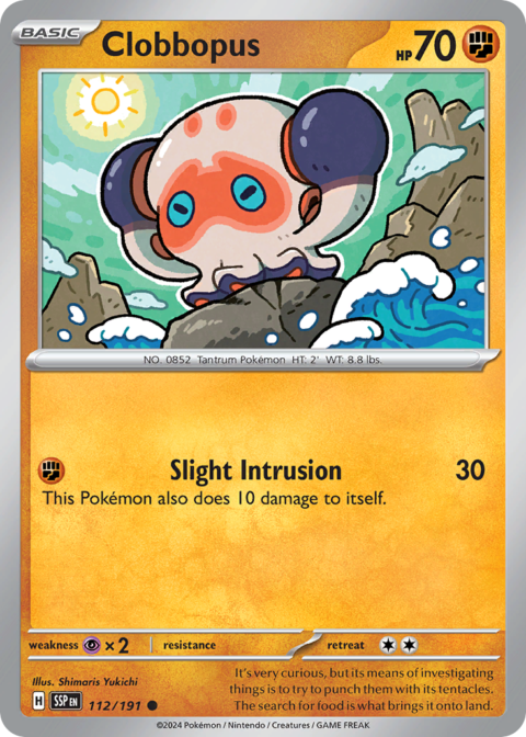 Clobbopus - SSP #112 - Reverse Holo