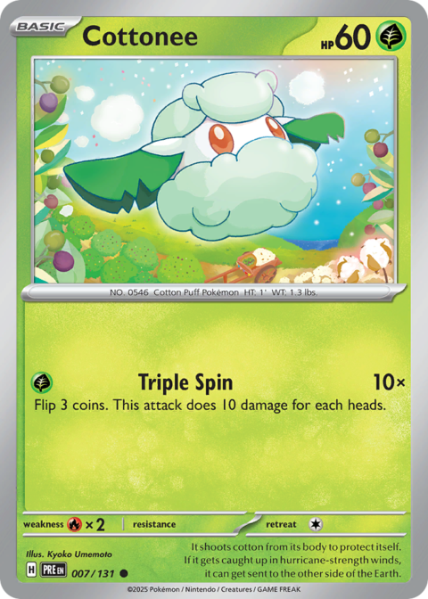 Cottonee - PRE #7 - Normal