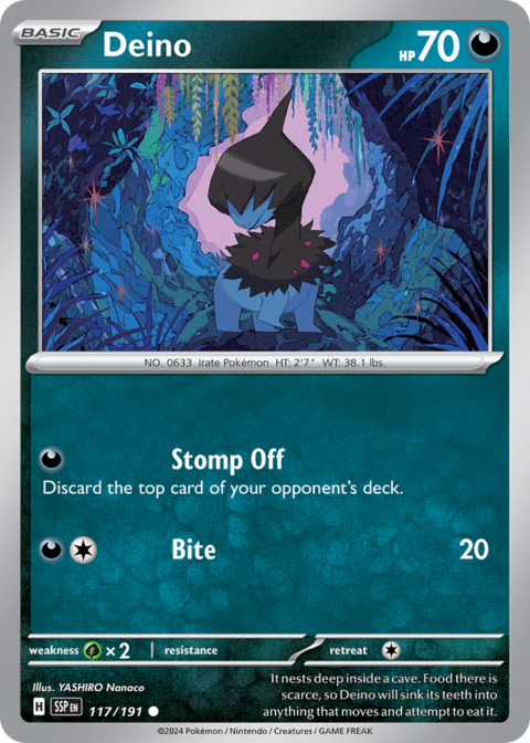 Deino - SSP #117 - Reverse Holo