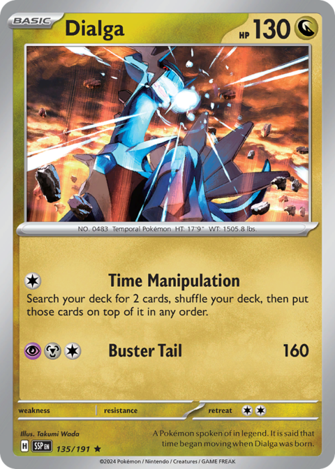 Dialga - SSP #135 - Holo