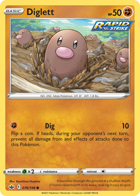 Diglett - CRE #76 - Normal