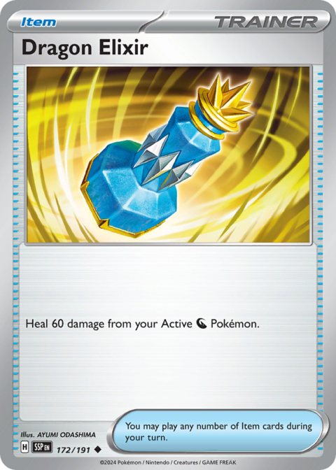 Dragon Elixir - SSP #172 - Reverse Holo