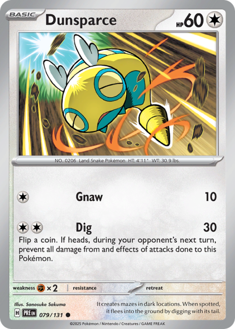 Dunsparce - PRE #79 - Normal