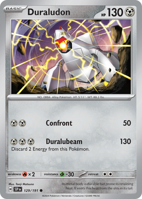 Duraludon - SSP #129 - Reverse Holo