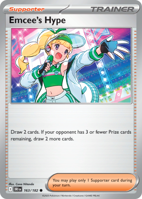 Emcee's Hype - DRI #163 - Reverse Holo