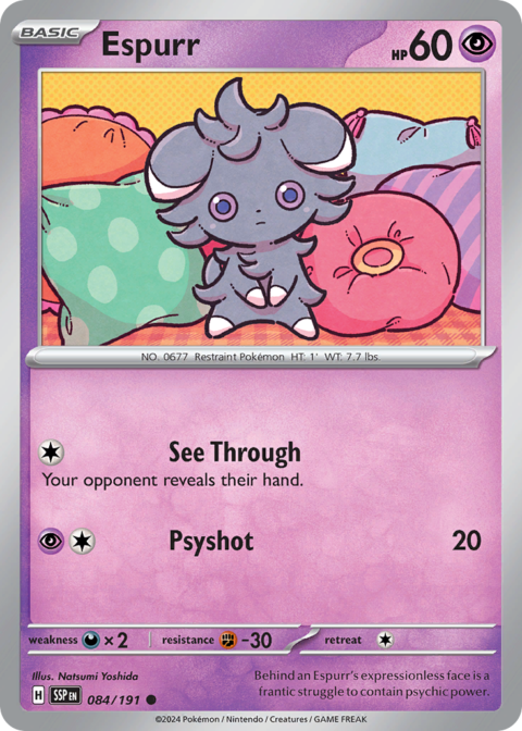 Espurr - SSP #84 - Reverse Holo