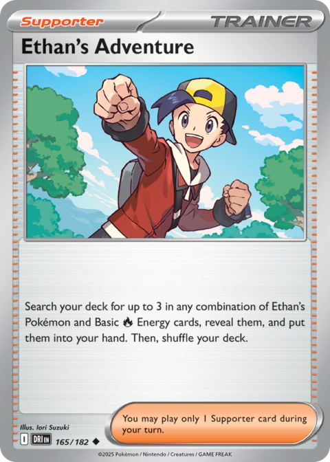 Ethan's Adventure - DRI #165 - Reverse Holo
