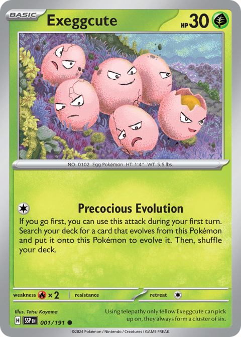 Exeggcute - SSP #1 - Normal