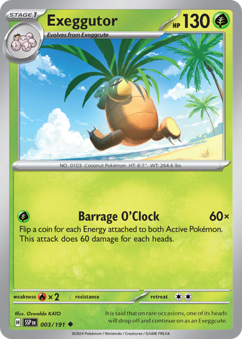 Exeggutor - SSP #3 - Normal