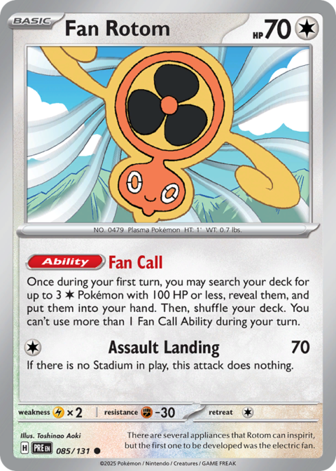 Fan Rotom - PRE #85 - Normal
