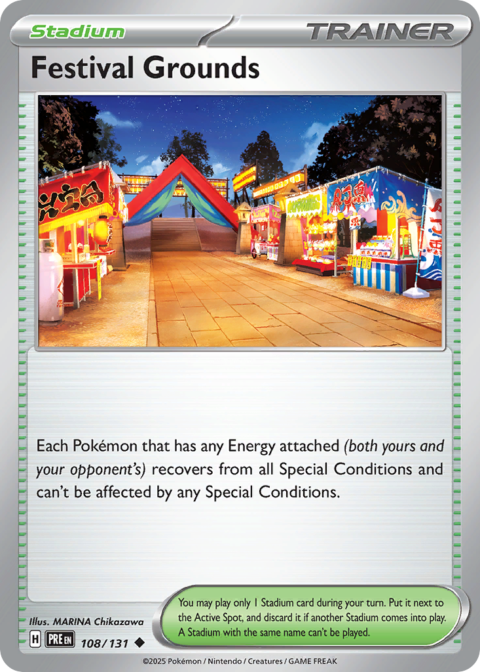 Festival Grounds - PRE #108 - Reverse Holo