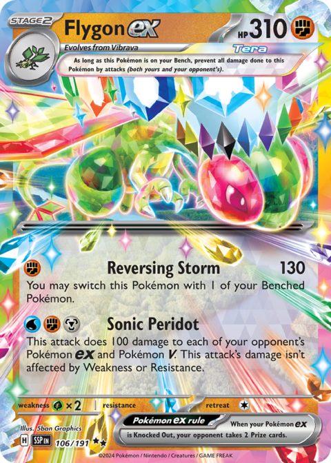 Flygon ex - SSP #106 - Normal