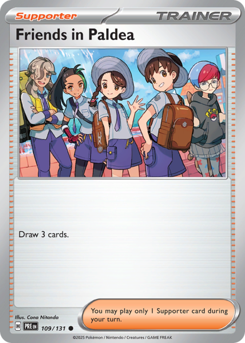 Friends in Paldea - PRE #109 - Normal
