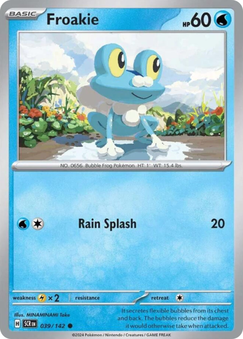 Froakie - SCR #39 - Reverse Holo