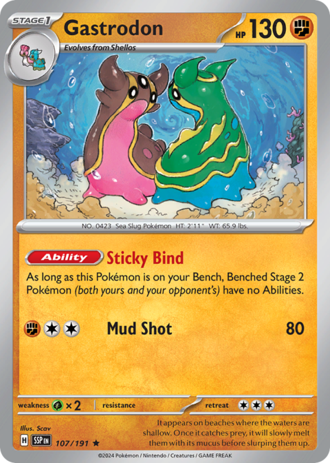 Gastrodon - SSP #107 - Holo