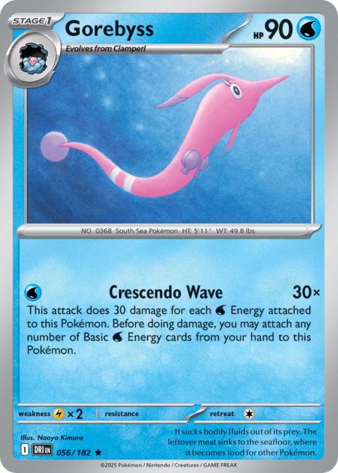 Gorebyss - DRI #56 - Reverse Holo