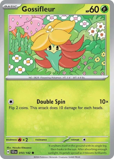 Gossifleur - SCR #10 - Reverse Holo