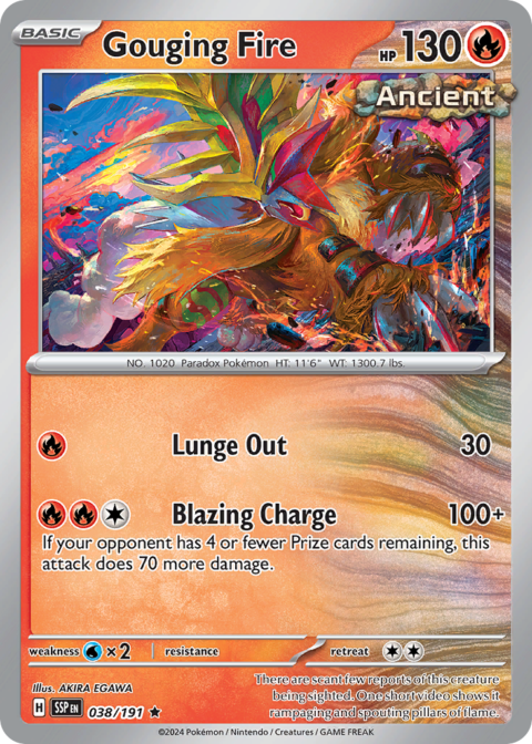 Gouging Fire - SSP #38 - Holo