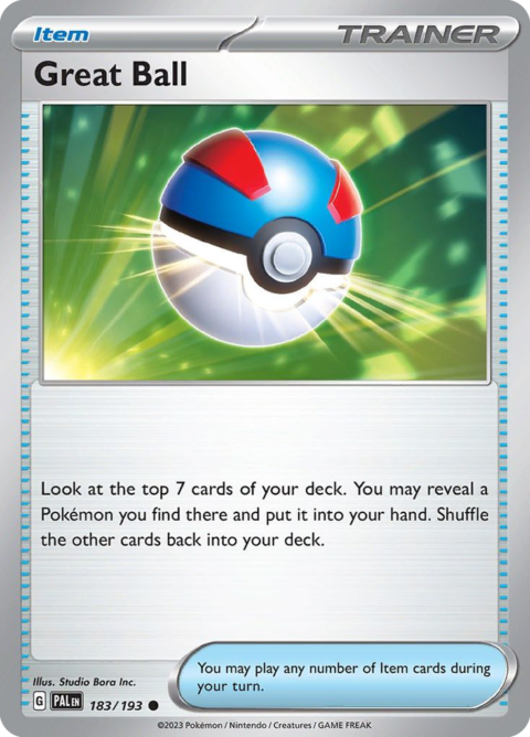 Great Ball - PAL #183 - Reverse Holo