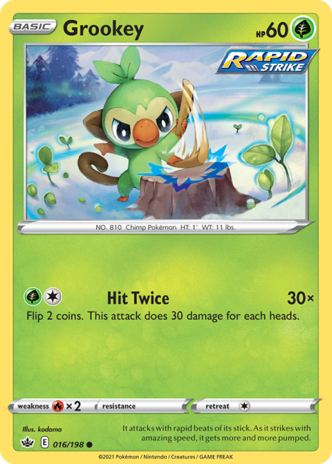 Grookey - CRE #16 - Normal