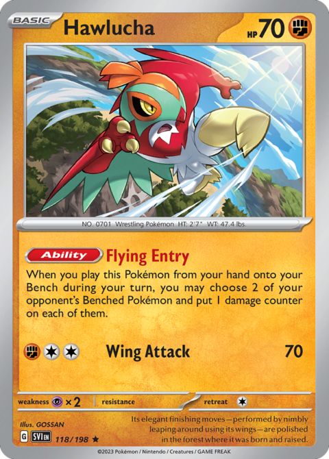 Hawlucha - SVI #118 - Normal