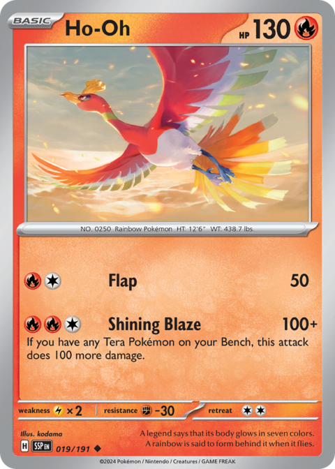 Ho-Oh - SSP #19 - Normal