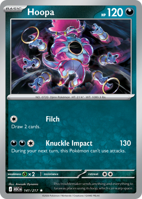 Hoopa - ASC #141 - Holo
